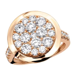 4 Carat Men's Diamond Engagement Ring 14K Yellow Gold -Outlet Bijou Lush Store 4 carat mens diamond engagement ring 14k gold ro