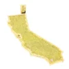 California State White Yellow Diamond Pendant 18.2ct 14K Yellow Gold -Outlet Bijou Lush Store custom california state white yellow diamond pendant 182ct 14k gold mainye