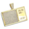 10K Yellow Gold Diamond Digital Scale Men's Pendant 4ct -Outlet Bijou Lush Store custom jewelry 10k gold diamond digital scale mens pendant 4ct mainye