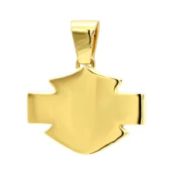 Logo Name Black Diamond Pendant For Men 14K Yellow Gold 0.55ct -Outlet Bijou Lush Store custom made logo name black diamond pendant for men 14k gold 0 55ct backye