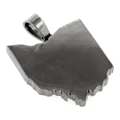 Black Diamond Ohio State Pendant In Sterling Silver 14ct 7 Black Diamond Ohio State Pendant In Sterling Silver 14ct -Outlet Bijou Lush Store custom pendants black diamond ohio state pendant in sterling silver 14ct back