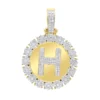Customizable 14K Yellow Gold Men's Diamond Medallion Initial Pendant 2 Carat 1 Customizable 14K Yellow Gold Men's Diamond Medallion Initial Pendant 2 Carat -Outlet Bijou Lush Store customizable solid 10k gold mens diamond medallion initial pendant 2 carat 100482 mainye