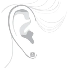 Dazzling Men's Diamond Stud Earrings 0.4ct Single Stud 14K White Gold -Outlet Bijou Lush Store dazzling mens diamond stud earrings 04ct single stud 14k gold bodwh