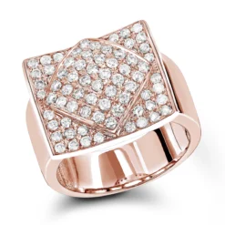 Designer Diamond Ring 1.34ct 14K White Gold -Outlet Bijou Lush Store designer diamond ring 134ct 14k p 44742 ro