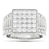 Designer 14K White Gold Men's Diamond Ring 1.8ct 1 Designer 14K White Gold Men's Diamond Ring 1.8ct -Outlet Bijou Lush Store designer luxurman rings 14k yellow rose white gold mens diamond ring 18ct mainwh