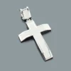 Diamond Cross Pendant Sterling Silver 1.24ct -Outlet Bijou Lush Store diamond cross pendant sterling silver 103ct p 47879