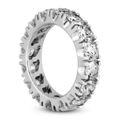 Diamond Platinum Eternity Band 4ct -Outlet Bijou Lush Store diamond platinum eternity band 4ct p 30337 back white 20220420 20220426
