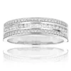Diamond Wedding Bands 14K White Gold Designer Diamond Ring 0.5ct -Outlet Bijou Lush Store diamond wedding bands 14k designer diamond band 059ct p 6514 wh