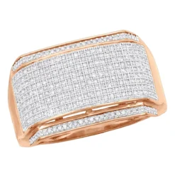 Diamond Wedding Bands 14K Yellow Gold Diamond Ring 0.81ct -Outlet Bijou Lush Store diamond wedding bands 14k gold diamond ring 081ct p 7134 ro