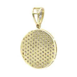 Genuine Diamond 10K Yellow Gold Dollar Sign Pendant For Men 1.65ct Medallion 11 Genuine Diamond 10K Yellow Gold Dollar Sign Pendant For Men 1.65ct Medallion -Outlet Bijou Lush Store genuine diamond real 10k gold dollar sign pendant for men 1 65ct medallion backye
