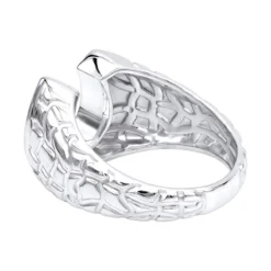 Good Luck Men's 14K Yellow Gold Nugget Horseshoe Diamond Ring 0.5ct By Luxurman -Outlet Bijou Lush Store good luck mens 14k gold nugget horseshoe diamond ring 05ct by luxurman backwh