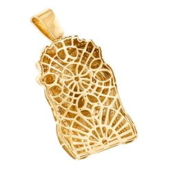 Real Hip Hop Large 14K White Gold Diamond Jesus Face Pendant 7ct 11 Real Hip Hop Large 14K White Gold Diamond Jesus Face Pendant 7ct -Outlet Bijou Lush Store hip hop jewelry diamond jesus face pendant 355ct p 23047 backye