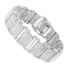 Iced Out 10K White Gold Pave Diamond Bracelet For Men 13.78 -Outlet Bijou Lush Store iced out bracelets 10k pave diamond bracelet 1378 p 35747 wh