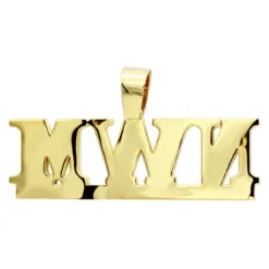 18 Karat 18K Yellow Gold Custom Made Name Plate 1 Carat Diamond Pendant For Men -Outlet Bijou Lush Store jewelry 18 karat gold custom made name plate 1 carat diamond pendant for men backye