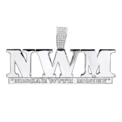 18 Karat 18K Yellow Gold Custom Made Name Plate 1 Carat Diamond Pendant For Men -Outlet Bijou Lush Store jewelry 18 karat gold custom made name plate 1 carat diamond pendant for men wh