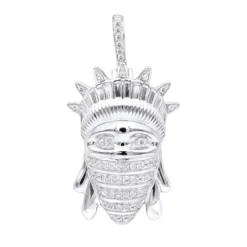 American Rebel 10K Yellow Gold Statue Of Liberty In Bandana Diamond Pendant -Outlet Bijou Lush Store jewelry american rebel real 10k gold statue of liberty in bandana diamond pendant wh 1