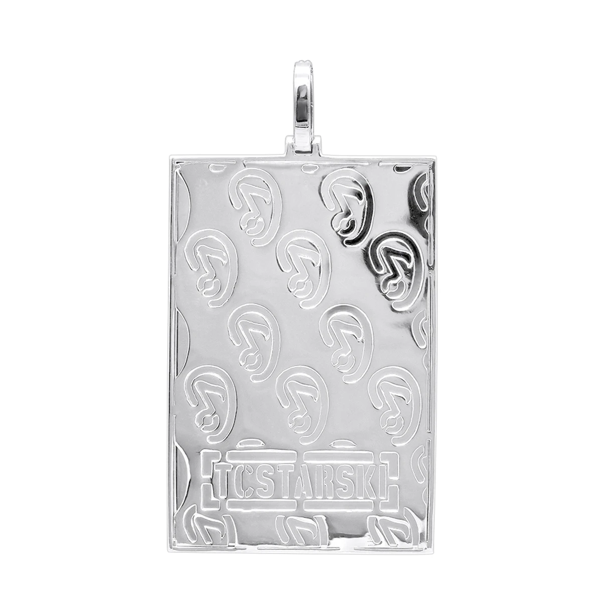 Custom-made 14K Rose Gold Diamond Unheard Pendant For Men 1.4Ct 6 Custom-made 14K Rose Gold Diamond Unheard Pendant For Men 1.4Ct - Image 4