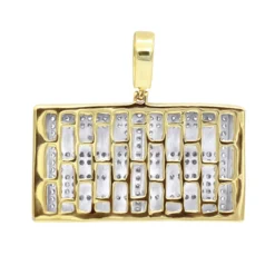 Hip Hop Holy Bible Charm 10K Yellow Gold Pendant For Men 1ct Diamonds -Outlet Bijou Lush Store jewelry holy bible charm real 10k gold pendant for men 1ct diamonds hip hop jewelry backye 2