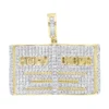 Hip Hop Holy Bible Charm 10K Yellow Gold Pendant For Men 1ct Diamonds -Outlet Bijou Lush Store jewelry holy bible charm real 10k gold pendant for men 1ct diamonds hip hop jewelry mainye 2