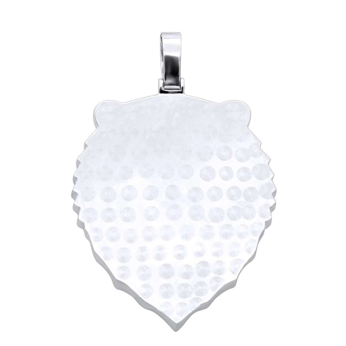 Large 14K Yellow Gold Men's Diamond Tiger Pendant With Black Enamel 10 Carats 6 Large 14K Yellow Gold Men's Diamond Tiger Pendant With Black Enamel 10 Carats - Image 4