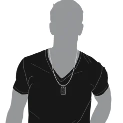 Large Sterling Silver Black Diamond Dog Tag Pendant For Men 14Ct Pave Setting 8 Large Sterling Silver Black Diamond Dog Tag Pendant For Men 14Ct Pave Setting -Outlet Bijou Lush Store jewelry large sterling silver black diamond dog tag pendant for men 14ct pave setting bodwh