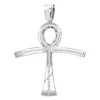 Large Symbol Of Life Egyptian Ankh Diamond Cross Pendant 14K White Gold 2.5ct -Outlet Bijou Lush Store jewelry large symbol of life egyptian ankh diamond cross pendant in 14k gold 25ct mainwh