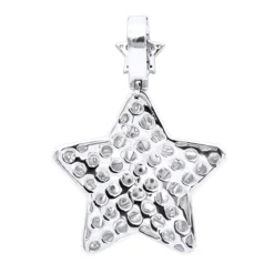 Large Unisex High Fashioned Diamond Star Pendant 14K Yellow Gold 1.8CT 13 Large Unisex High Fashioned Diamond Star Pendant 14K Yellow Gold 1.8CT -Outlet Bijou Lush Store jewelry large unisex high fashioned diamond star pendant in 14k gold 18ct backwh 1