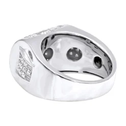 Luxurman Diamond Ring For Men 10K Yellow Gold 1.65ct 14 Luxurman Diamond Ring For Men 10K Yellow Gold 1.65ct -Outlet Bijou Lush Store jewelry luxurman diamond ring for men 10k gold 165ct backwh