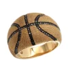 Slam Dunk Basketball Black Diamond Ring For Men In Sterling Silver 0.33ct 2 Slam Dunk Basketball Black Diamond Ring For Men In Sterling Silver 0.33ct -Outlet Bijou Lush Store jewelry slam dunk basketball black diamond ring for men in sterling silver 033ct mainye