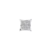 Men's Diamond Earring 0.09ct 10K White Gold Stud -Outlet Bijou Lush Store mens diamond earring 009ct 14k gold p 46693 wh