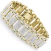 Men's Iced Out Pave Diamond Bubble Bracelet 7ct 10K Yellow Gold -Outlet Bijou Lush Store mens iced out pave diamond bubble bracelet 975ct p 6170 ye