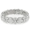Men's Silver Diamond Bracelet 3.25 Ct -Outlet Bijou Lush Store mens silver diamond bracelet 325 ct p 43298