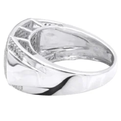 Men's 10K Yellow Gold Diamond Ring 0.65ct -Outlet Bijou Lush Store mens yellow gold diamond ring 10k 065ct p 42053 backwh