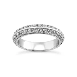 Platinum Diamond Eternity Band 0.80ct 4.3mm