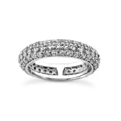 Platinum Diamond Eternity Band 1.70ct