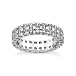 Platinum Diamond Eternity Band 1.74ct