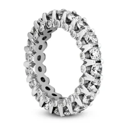 Platinum Diamond Eternity Band 3.20ct 4.3mm -Outlet Bijou Lush Store platinum diamond eternity band 320ct p 30507 back white 20220426