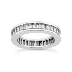 Platinum Diamond Eternity Ring 2.72ct