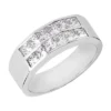 Platinum Diamond Men's Wedding Ring 2.04ct -Outlet Bijou Lush Store platinum diamond mens wedding ring 204ct p 31228 white 20220426