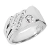 Platinum Men's Diamond Ring 0.71ct 11.1mm -Outlet Bijou Lush Store platinum mens diamond ring 071ct p 31871 white 20220426