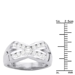 Platinum Men's Diamond Ring 1.21ct -Outlet Bijou Lush Store platinum mens diamond ring 121ct p 31925 rulerwh