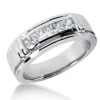 Platinum Men's Diamond Wedding Ring 0.85ct -Outlet Bijou Lush Store platinum mens diamond wedding ring 085ct p 30636