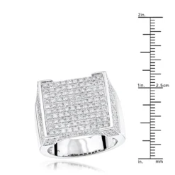 Real Hip Hop Diamond Ring For Men 4.35ct 10 Real Hip Hop Diamond Ring For Men 4.35ct -Outlet Bijou Lush Store real hip hop diamond ring 435ct p 40581 rulerwh
