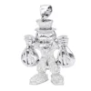 Real Sterling Silver Scrooge McDuck Diamond Pendant Cartoon Character 4.25ct -Outlet Bijou Lush Store real sterling silver scrooge mcduck diamond pendant cartoon character 425ct 720000w main