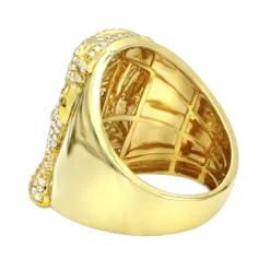 Religious 14K Yellow Gold Jesus Ring 1 Carat Men's Diamond Ring By Luxurman -Outlet Bijou Lush Store religious jewelry 14k gold jesus ring 1 carat mens diamond ring by luxurman backye