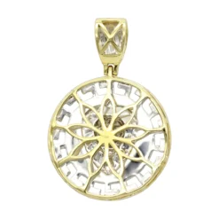 Unique Luxurman 10K Yellow Gold Lion Head Diamond Pendant For Men Medallion 0.9ct -Outlet Bijou Lush Store unique luxurman 10k gold lion head diamond pendant for men medallion 09ct backye