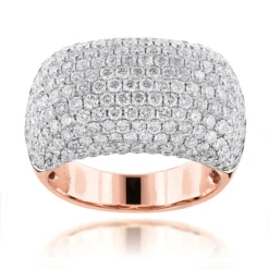 Unique Massive Diamond Ring For Men 7.05ct 14K Yellow Gold 9 Unique Massive Diamond Ring For Men 7.05ct 14K Yellow Gold -Outlet Bijou Lush Store unique massive diamond ring 705ct 14k gold ro