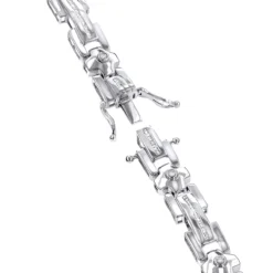 14K Yellow Gold Men's Diamond Bracelet 1.95ct -Outlet Bijou Lush Store white gold diamond bracelets collection piece 195ct p 7000 claspwh