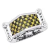 White Yellow Diamond 14K White Gold Ring 2.75ct -Outlet Bijou Lush Store white yellow diamond black gold ring 14k 275ct p 43657 wh