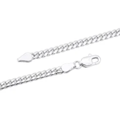 14K Yellow Gold Miami Cuban Link Curb Chain Bracelet 3mm 7.5-9in -Outlet Bijou Lush Store yellow gold miami cuban link curb chain bracelet 14k 3mm 75 9in backwh